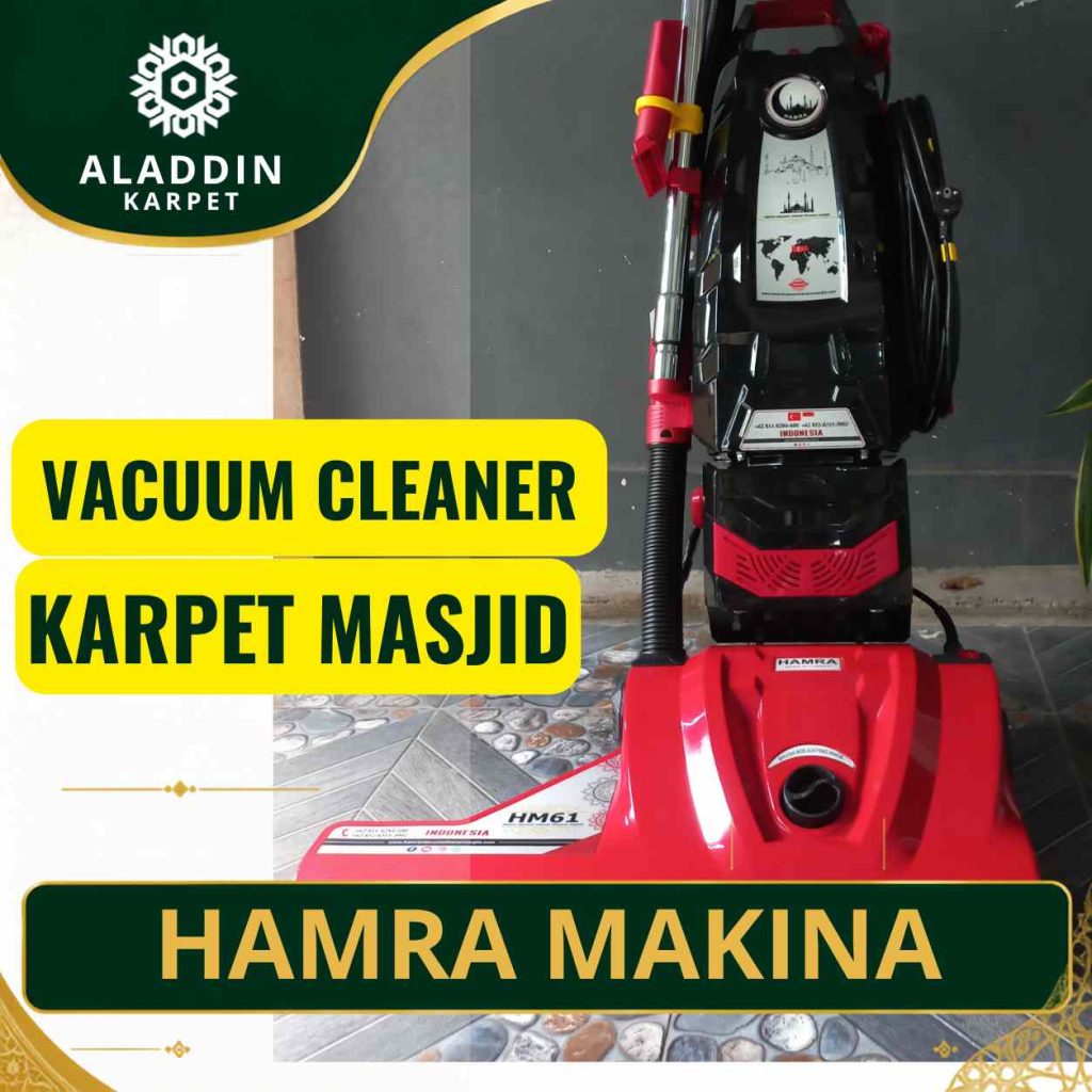 Vacuum Cleaner Hamra Garut untuk Perawatan Karpet Masjid